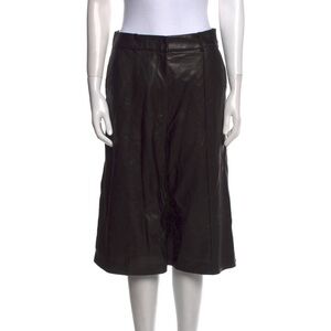 Veronica Beard Lamb Leather Culottes Size 6 *I SHIP SAME DAY!*